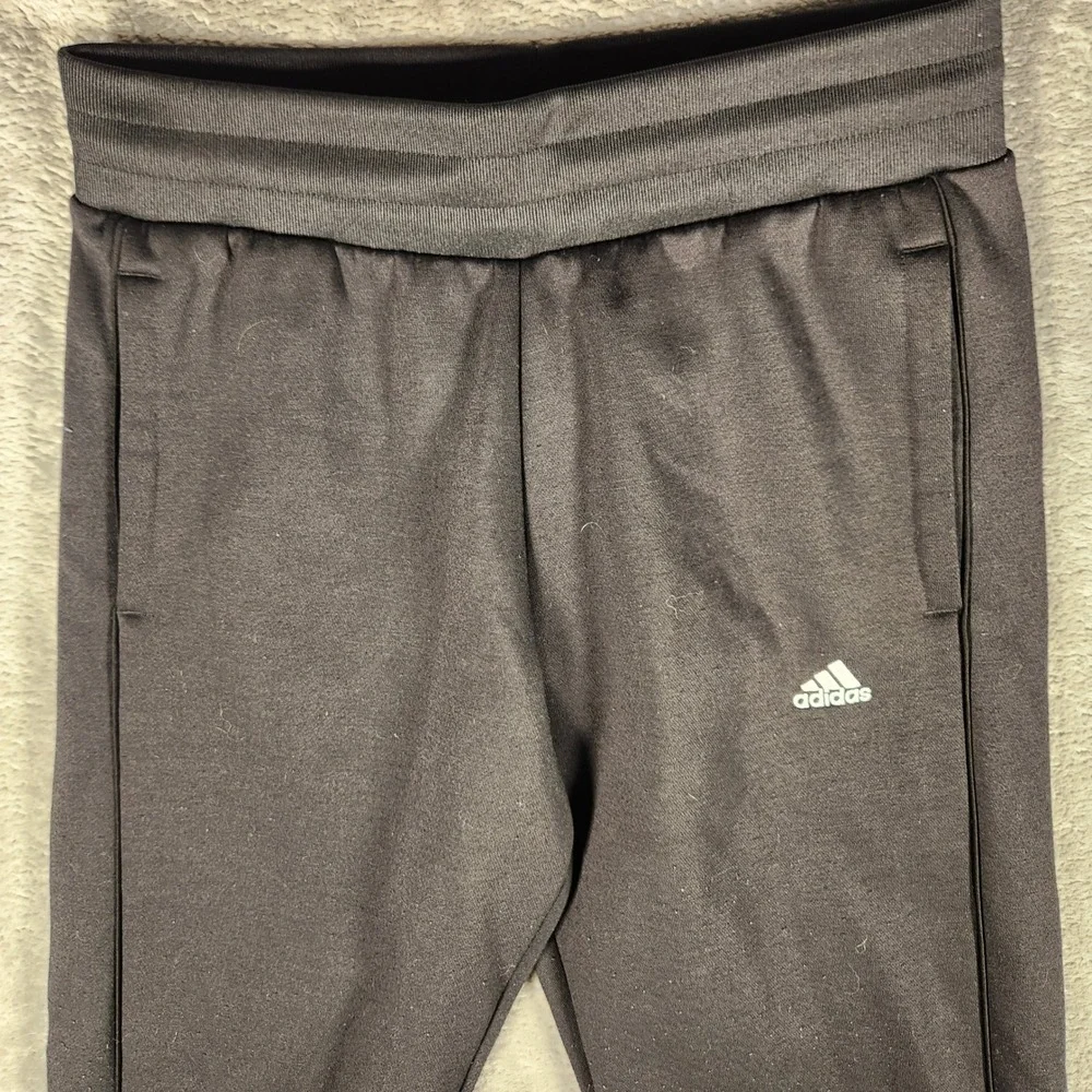 Adidas Joggers Mens Small Black Excellent‎ JN6880 Athletic Sweatpants